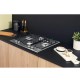 Piano Cottura a Gas Fornello 4 Fuochi HOTPOINT ARISTON Tripla Corona Inox Cucina