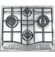 Piano Cottura a Gas Fornello 4 Fuochi HOTPOINT ARISTON Tripla Corona Inox Cucina