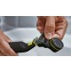 Rasoio Barba Corpo Philips OneBlade Pro 360° Batteria Ricaricabile Lametta Peli