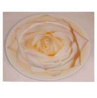 Rosenthal Classic Piatto in Porcellana 33 cm Fiore Arancione - Sottopiatto Dish