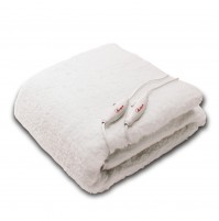 Scaldasonno Matrimoniale Elettrico 100% PURA LANA Scalda Sonno Letto 2 Piazze