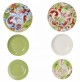 Servizio 18 Piatti da Tavola BRANDANI Pomo Set 6 Persone Porcellana Sicilia