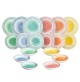 Servizio Piatti 6 Persone TOGNANA Colori Pastello Set 18 Pezzi Porcellana Tavola