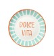 Servizio Piatti Tavola 18 Pezzi TOGNANA Mamma Mia Dolce Vita Estate Italiana