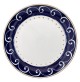 Servizio Piatti Tavola 18 Pezzi TOGNANA Sardine Blu Mare Pesci Set per 6 Persone