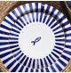 Servizio Piatti Tavola 18 Pezzi TOGNANA Sardine Blu Mare Pesci Set per 6 Persone