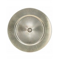 Servizio Sottopiatti 4 Pezzi BRANDANI RAGGERA CHAMPAGNE in Plastica 32,5 cm