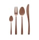 Set Posate da Tavola 24 Pezzi Tognana Colori OPACO in Acciaio Inox per 6 Persone