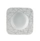 Set piatti per 6 persone 18pz Rosenthal Free Spirit Stars in Porcellana Bianco