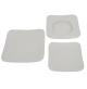 Set piatti per 6 persone 18pz Rosenthal Free Spirit Weiß in Porcellana Bianco