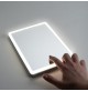 Specchio con Luce a Led Calda e Fredda per Trucco e Make Up Ricaricabile Viaggio