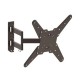 Staffa Supporto Braccio Porta TV Monitor Parete Muro max 65 Pollici Inclinabile