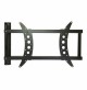 Staffa Supporto TV a Muro Parete Bravo Corner Large con Apertura a Bandiera 90°