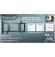 Staffa Supporto TV a Muro Parete Bravo Corner Large con Apertura a Bandiera 90°