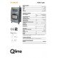Stufa Gas a Bombola Infrarossi QLIMA 4200 Watt e Riscaldamento Elettrico 2000 W