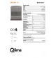 Stufa Ventilata Combustibile Liquido Laser QLIMA 3100 Watt Zibro Kerosene 48 mq