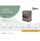 Stufa Ventilata Combustibile Liquido Laser QLIMA 3100 Watt Zibro Kerosene 48 mq