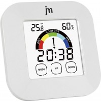 Termometro Digitale Igrometro Batteria Lowell JD9038B Bianco Touch