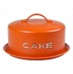Tortiera Copri Torta Trasportino per Dolci e Torte in Metallo Vintage 28 cm