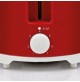 Tostapane Tostiera Tost Girmi TP10 Elettrico in Acciaio 750 W Rosso