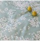 Trapunta Quilt Mezza Stagion FAZZINI Verde Fiori Matrimoniale Trapuntino Piumino