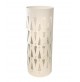 Vaso Portaombrelli in Metallo 55 cm Bianco BRANDANI Umbrellas Ombrelli Ingresso