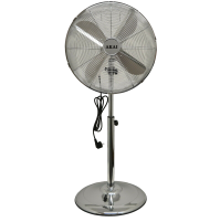 Ventilatore Piantana Terra Akai CF40NX 120 cm 4 Pale da 40 cm in Acciaio