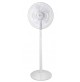 Ventilatore a Piantana Terra ARGO Bianc 5 Pale 40 cm Telecomando Timer Ventolino