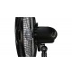 Ventilatore a Piantana Terra ARGO Nero 5 Pale 40 cm Telecomando Timer Ventolino