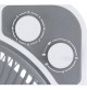 Ventilatore da Tavolo BOX Aria AKAI Ventolino Raffrescatore 6 Pale OFFERTA