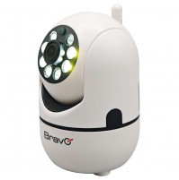 Videocamera IP Video Sorveglianza da Interno Motorizzata BRAVO Telecamera WiFi